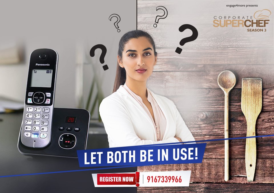 corpsuperchef's tweet photo. Don’t choose! Be self-seeking in pursuit of the best of both worlds. Register for #CSCSeason3 now!
For registration details, call 9167339966 or write to mukul.mehta@engage4more.com. https://t.co/rv1dFbOVc0