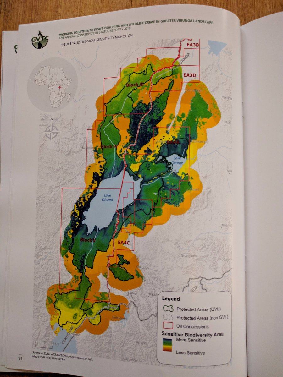 geogecko's tweet photo. Geo Gecko mapped ranger movement and poacher activity in Virunga parks. See our analysis in the #ministeroftourism launched @GreaterVirunga Conservation Report. Thanks for support @HenkJanBakker3 @NLinUganda https://t.co/jmG2tiXqLY