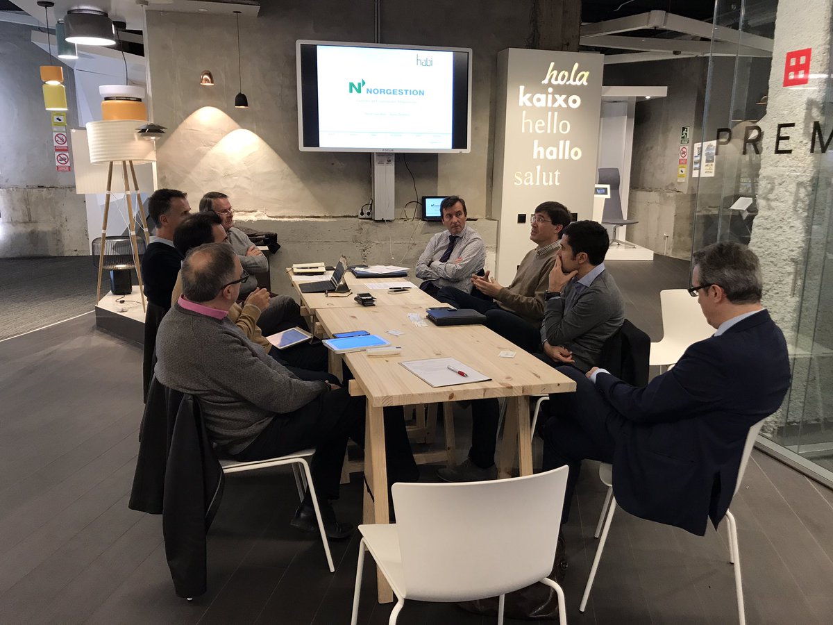 ClusterHabic's tweet photo. Presentación #Norgestion sobre fuentes #financiación en #foro #Gerentes @ClusterHabic #competitividad https://t.co/gBPXv4IG4K