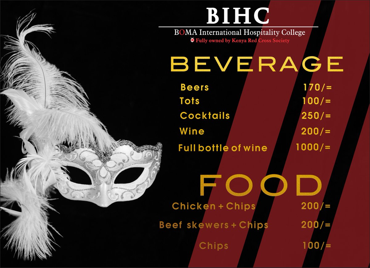bomacollege's tweet photo. The official BIHC Graduation Party takes place tonight at the College Club La Pergola! ๐
*Food and Drinks available at discounted rates!
See You there!
#BIHC #BIHCFamily #BomaCollegeGrad #Masquerade #LaPergola https://t.co/SazfZpoy9E