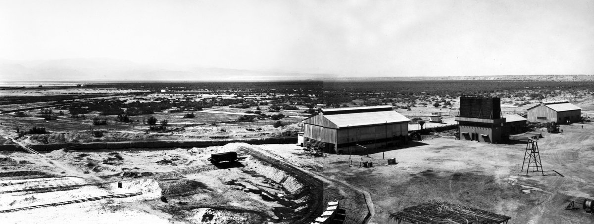 Andy_ICIS_Fertz's tweet photo. In 1932, the #Palestine Potash Company's facility in #Israel was a modest operation, which has since grown into a global player - ICL's Dead Sea Works #PotashPicOfTheWeek (via Rex) https://t.co/feC7u2Jlc2