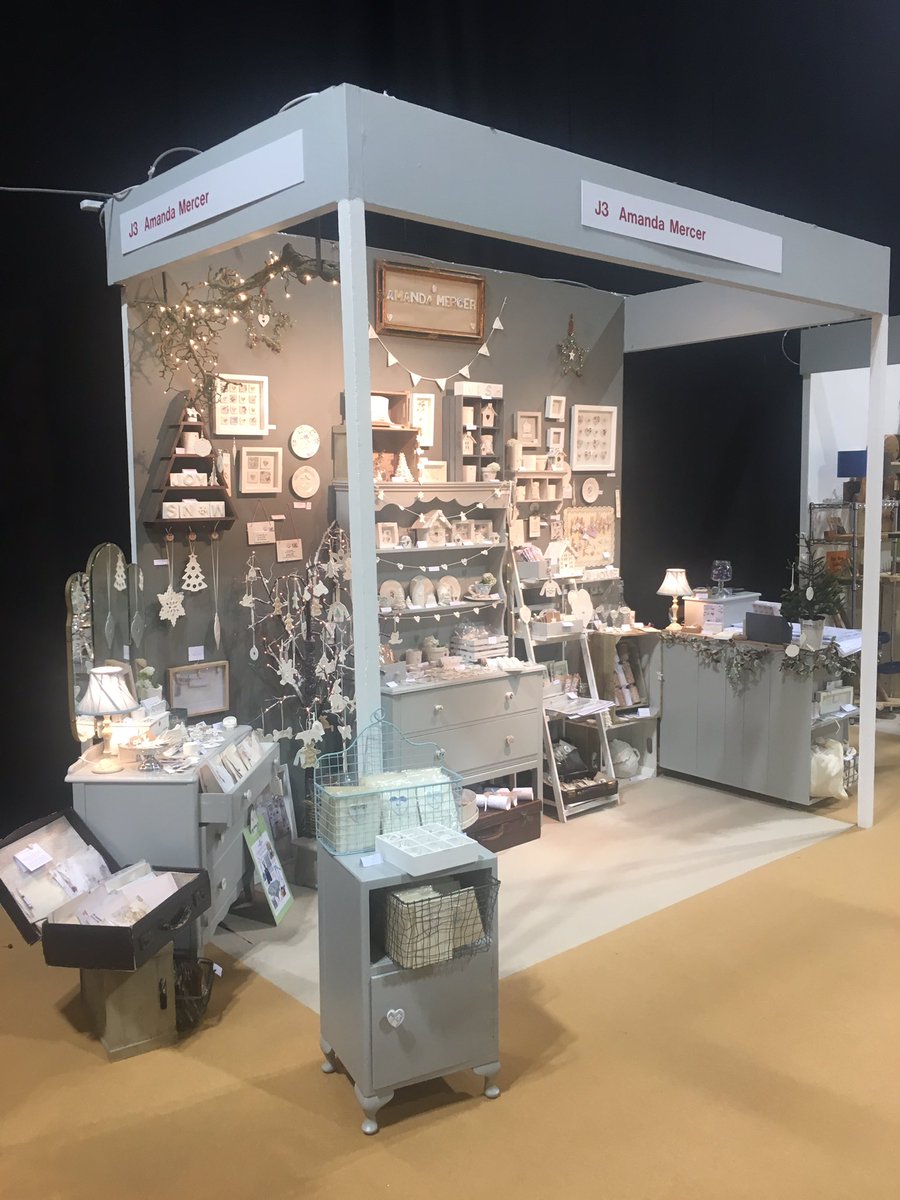 amercerdesigns's tweet photo. It's day 2 @CLFairs Christmas Fair in Glasgow and my stand is looking rather festive. Get yourself down for your Christmas shopping! Lots of lovely things to choose from! #CLFair #StepInsideCL #StandJ3 https://t.co/VlCI5vqnp7