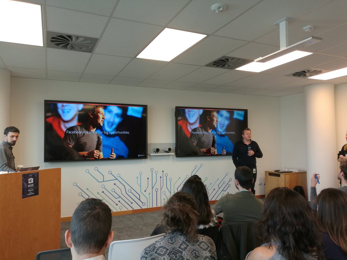 FranceIrelandCh's tweet photo. @mlaporte, SMB Manager France, gives us his insights on his career followed by a Q&A session. "@facebook is a place for big opportunities" #FICCevent #FICCservices https://t.co/9eRkfzaRGZ