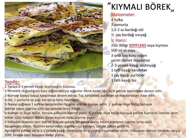 soyakiymasi.net
Safir Gıda - Bandırma
Tel: 0266 715 42 12 Gsm: 0544 382 50 80 - Whatsapp: 0532 773 16 89
Soya kıyması, Soya Unu