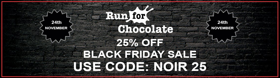 runforchoc's tweet photo. GO GO GO! It’s BLACK FRIDAY!  25% OFF ALL RACE ENTRIES! 
https://t.co/lyH5jQKwd5
#ukrunchat #5k https://t.co/Cwrc8u1QGh