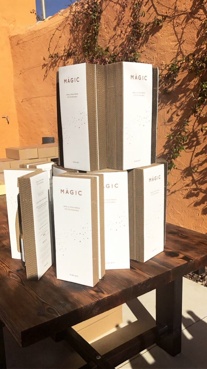 undiaunvi's tweet photo. Iniciatives que es mereixen tots els èxits #coletmagic, un escumós 100% solidari! Descobreix-la a: https://t.co/2eZ7rHd7QN! #coletwinery https://t.co/adxiUZFcku