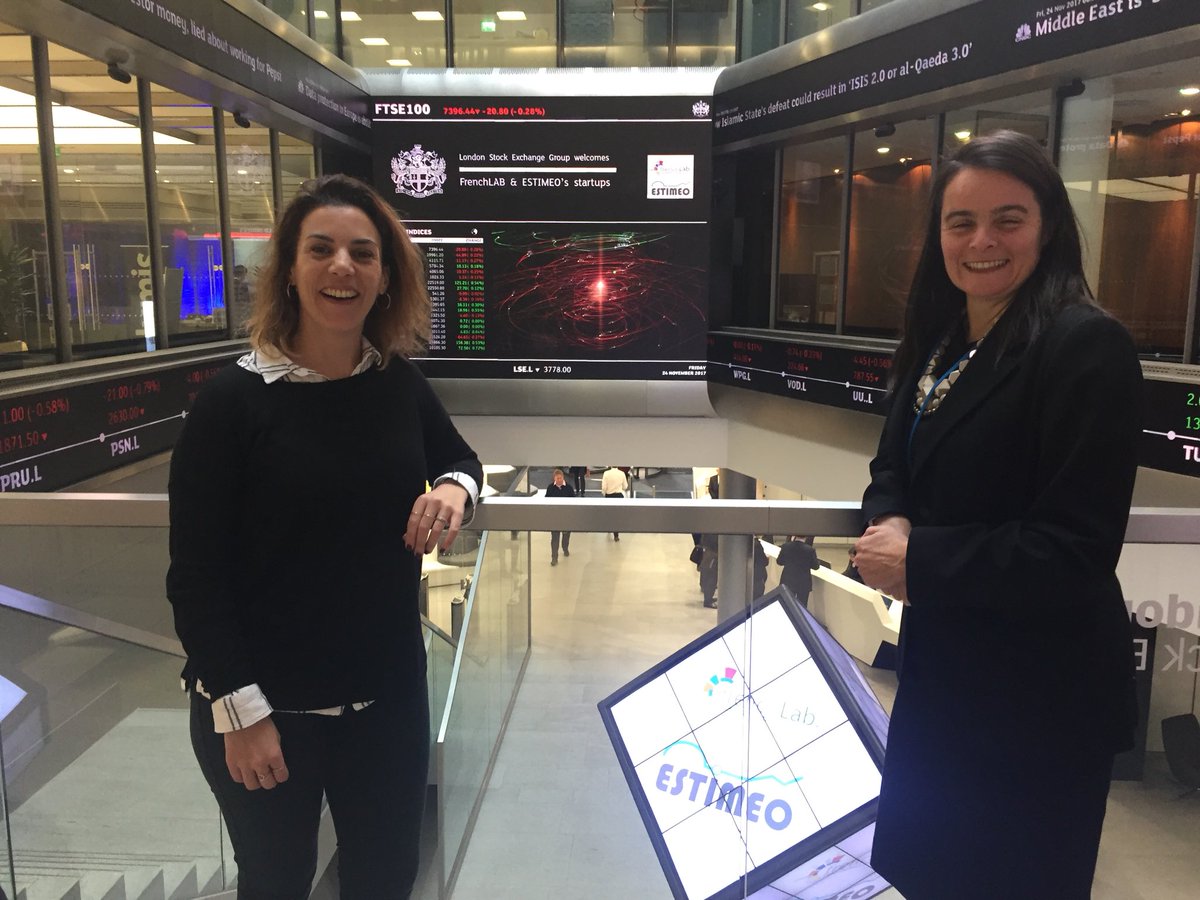 AmphibianLawyer's tweet photo. All very happy to be @LSEplc (despite the early start 😀) to open the market and support great French speaking startups @FrenchLaBLondon https://t.co/XEruQvy9G5