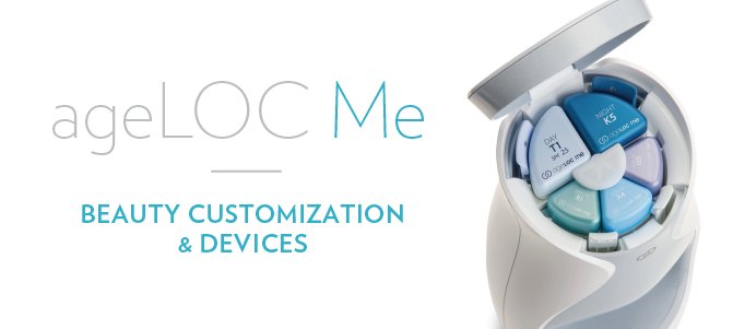 nuskin's tweet photo. Visit https://t.co/62mcu5JIFM to learn how #ageLOCme can help deliver skin care benefits as unique as you are. #NuSkin https://t.co/bWbG5PyRMD