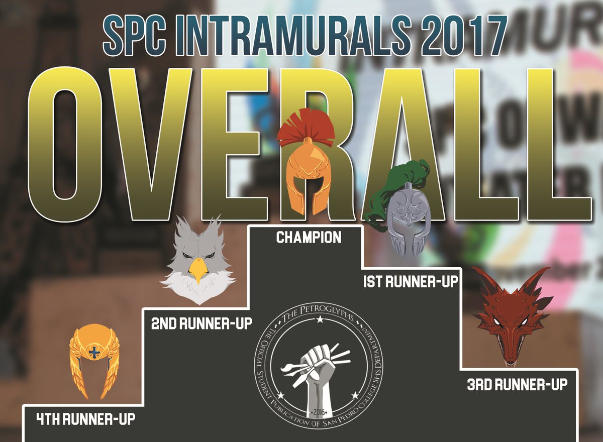 spcpetroglyphs's tweet photo. From underdogs to championship contenders,
From wishful thinking to fighting chances,
From small strides to soaring sky high,
The Griffins have proven that their might
Should not be looked down on.
#Griffins2K17
#SPCGreaterHeights
#SPCOnwards https://t.co/uUVsv7kfYb
