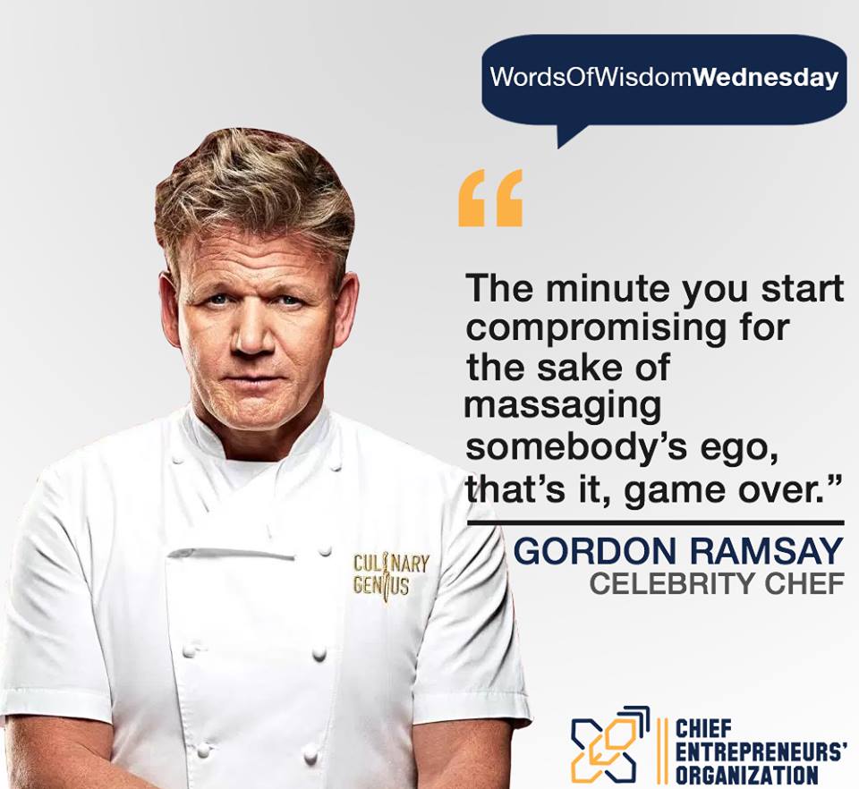 ceomitmakati's tweet photo. With a total of 16 Michelin Stars, Gordon Ramsay is not only an astounding chef but also a great business man for properly maintaining his ten steaming restaurants. A pinch of wise words from him for this week's #WordsofWisdomWednesday #BetterLateThanNever https://t.co/LKtyhfvXR8
