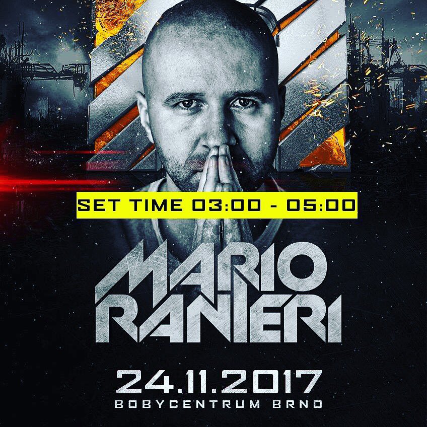 marioranieri's tweet photo. See you at #APOKALYPSA at Boiler Hard Stage at 3:00 tonight!!! 🤘🏻🎉😀 #marioranieri #czech #czechrepublic #brno #bobycentrum #bobycenter #hardtechno #schranz #techno #festival #party #rave https://t.co/trt9RNtAp0