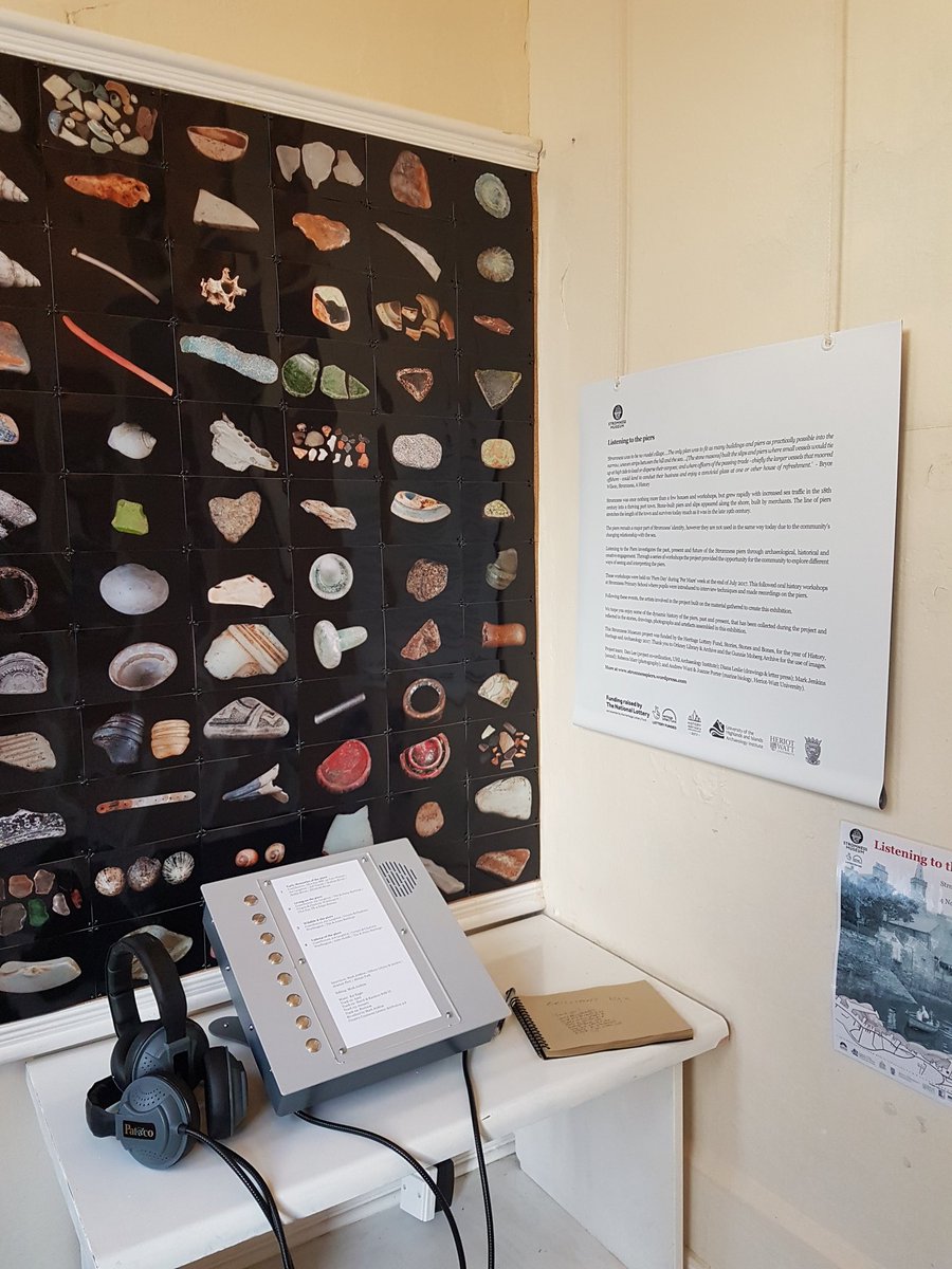 UHIArchaeology's tweet photo. Winter warmer? Go visit the Listening to the Piers exhibition @StromnessMuseum   for memories of a fine summers day aboot the piers #PerMare #Stromness200 #HLFScotland #HHA2017 @orkneycom @OAS_Orkney @OrkneyHeritage https://t.co/ejw6fgrrrN