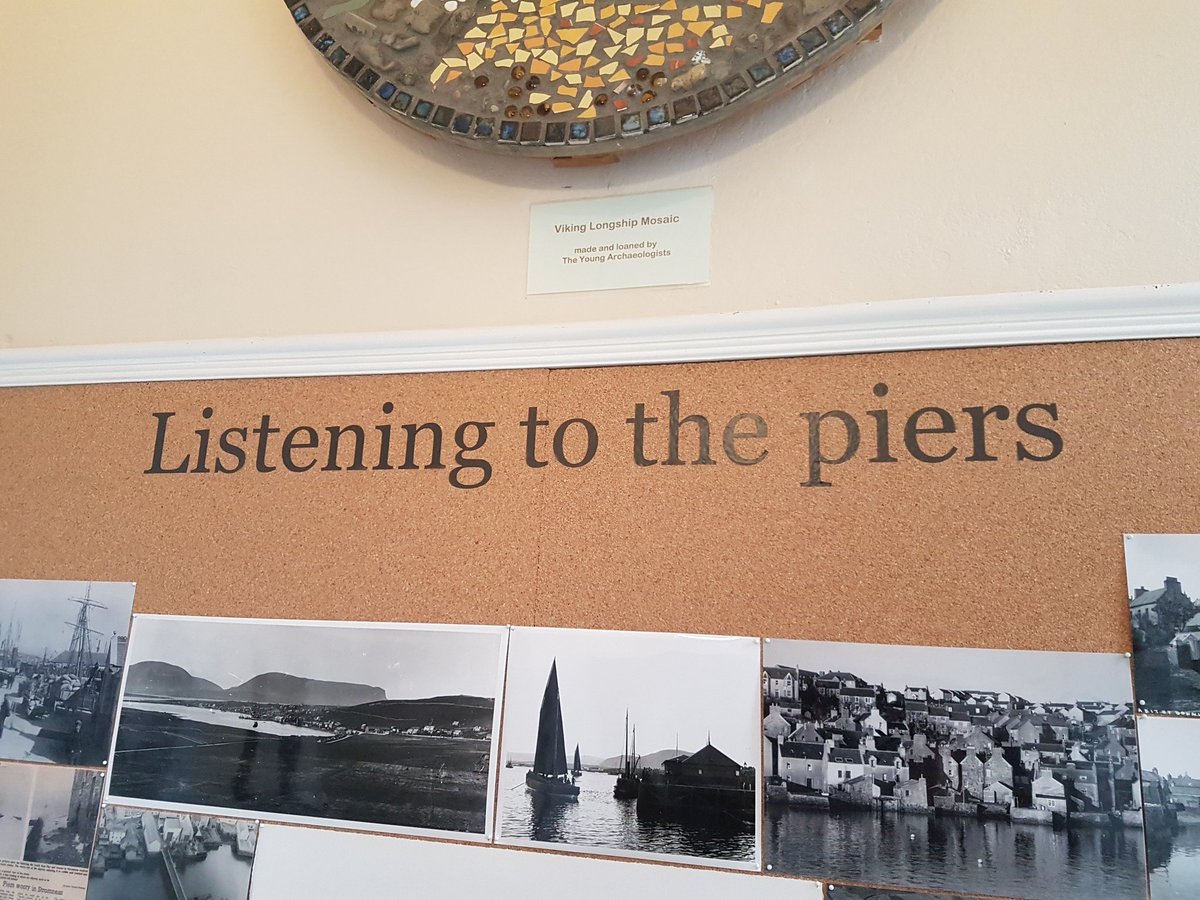 UHIArchaeology's tweet photo. Winter warmer? Go visit the Listening to the Piers exhibition @StromnessMuseum   for memories of a fine summers day aboot the piers #PerMare #Stromness200 #HLFScotland #HHA2017 @orkneycom @OAS_Orkney @OrkneyHeritage https://t.co/ejw6fgrrrN