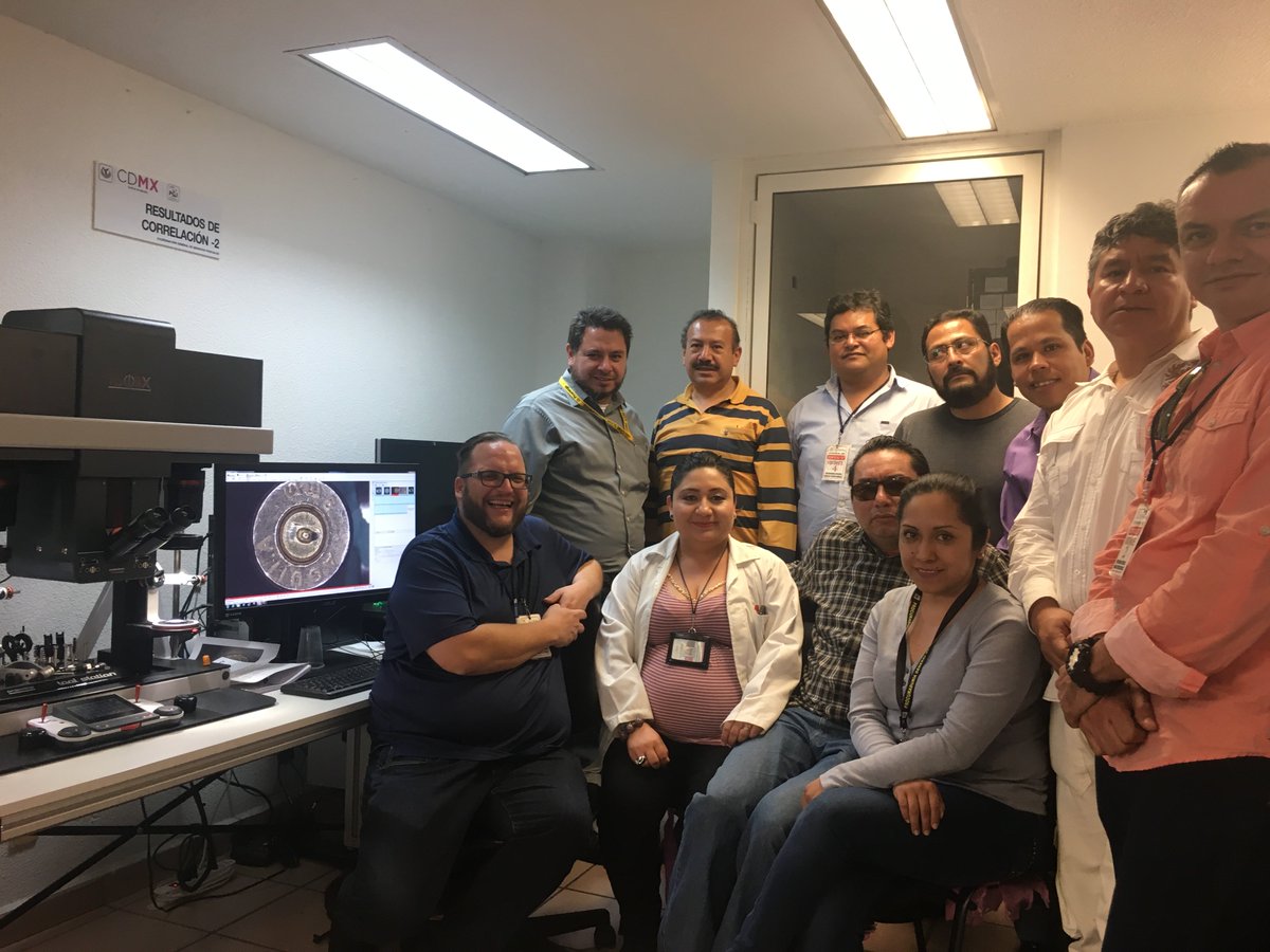 ForensicTechno's tweet photo. @PGJDF_CDMX successfully completed their training on VisionX, the next generation #comparisonmicroscope! #Mexico https://t.co/oHEWE89h4V