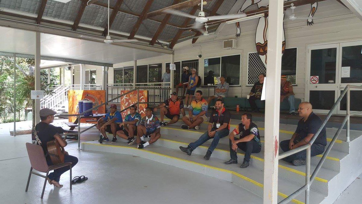 IndigenousX's tweet photo. With the majority of referral to Naree Wandima being Indigenous men, we delivered Melbourne Kup Mari #Menshealth @bsphn @IUIH_ https://t.co/yYiOquCsA0