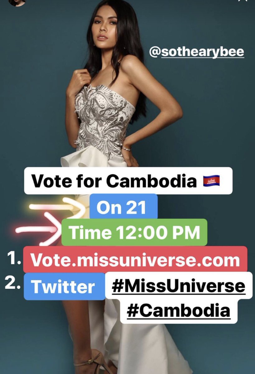 Vanmonika1's tweet photo. #MissUniverse #Cambodia https://t.co/e5PUZn34uw
