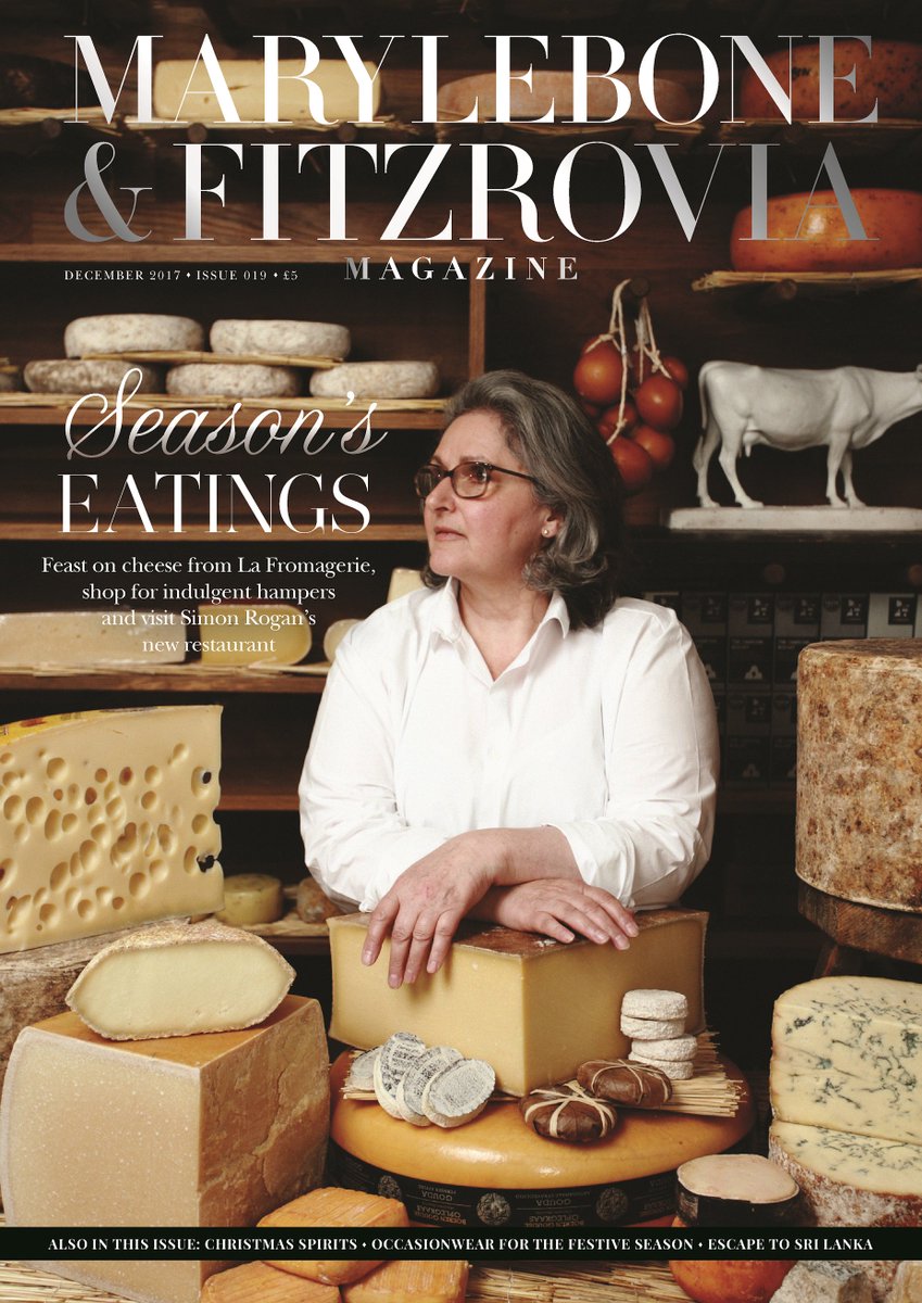 MandFMagazine's tweet photo. Patricia Michelson, founder of @LaFromagerieUK, reveals the best truckles and tipples for a festive feast, in our December issue, out now 🧀🍷https://t.co/FIZ7M5XJMZ https://t.co/PVBOlzwWUU