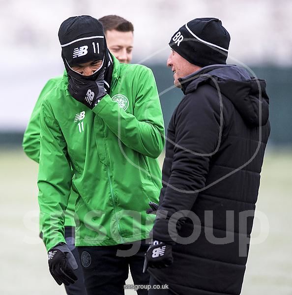 LilZe8's tweet photo. Everyone wrapped up for the baltic conditions apart from KT who wants a snowball fight. Some boy.🤟 @kierantierney1 https://t.co/Gosg9DtEF4