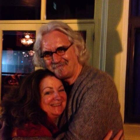 Me with my HERO happy Birthday BILLY CONNOLLY. 