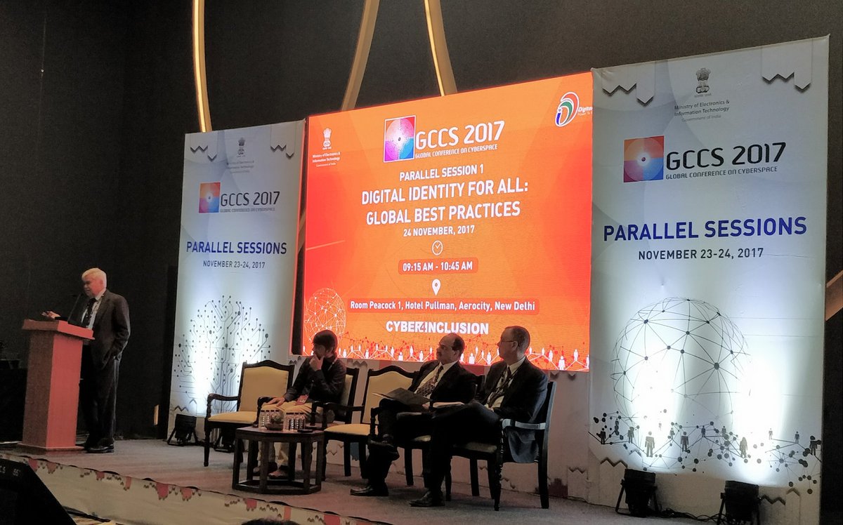 CanadainIndia's tweet photo. @CanadaFP @RightsGAC @CanadaDev @canada150th @EyesAbroad @CanadaUN @CanadaTrade @Women_Canada @CdnDemocracy @CdnHumanRights @TCS_SDC @narendramodi @MIB_India @IndianDiplomacy @IndiaUNNewYork #Inclusion2Me: @CanadaFP Cyber Policy Coordinator, Michael Walma, shares Cdn experience on "#DigitalIdentity for all" in a panel discussion at #GCCS2017 in Delhi.
How will you implement #DigitalInclusion?
#InclusionMeans #Cyber4DigitalInclusion #DigitalIndia #TechSummit2017 https://t.co/8mAkrwUMJs