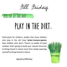 JoyfullyECO's tweet photo. Playing in the dirt will make your child's immune system stronger! #health ??? #eco #optoutside https://t.co/TvTf2HEiqf