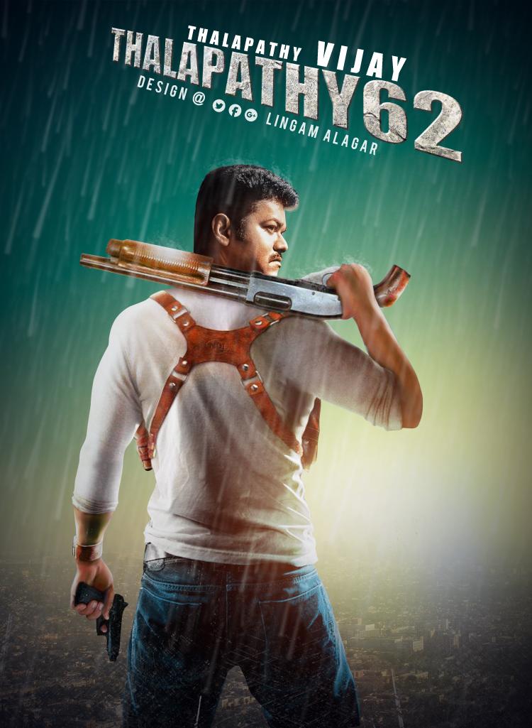 LingamAlagar23's tweet photo. #Thalapathy62 Fanmade poster 😎
My Design 💪
@actorvijay @ARMurugadoss @Vijay62Movie 😍😘 https://t.co/uSNHLmvdu3