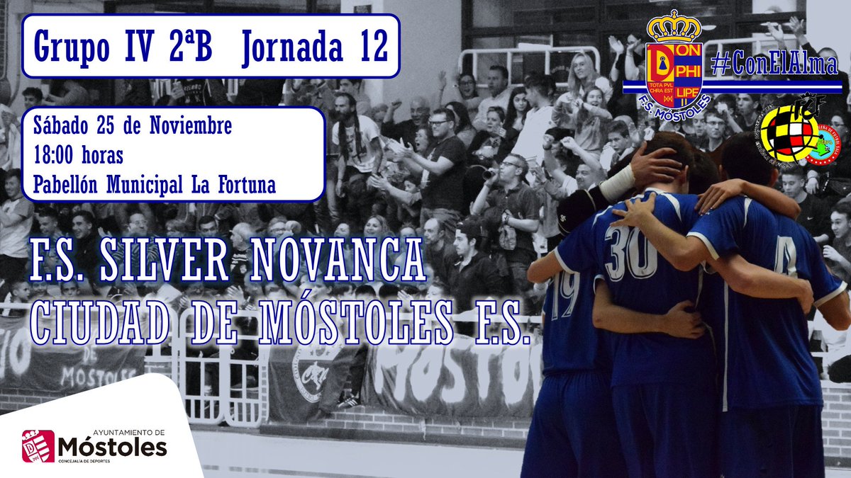 El Primer Equipo visita al @Silver_Novanca 
Nos espera "La Fortuna" seguro que será duro, pero vamos con la intención de un nuevo +3 que nos mantenga muy arriba... 
#ConElAlma 
#canteraazul