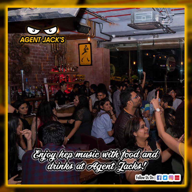 agent_jacksbar's tweet photo. The deadliest combination is when alcohol combines with delicious food dishes with some rock music in the background! Experience it all only at Agent jack's Bar! #agentjacksbar #chilledout #saturdays #abcfarms #edm #commercial #housemusic #hiphop #edm #music #punegigs #Pune https://t.co/29d1a0Bsgr
