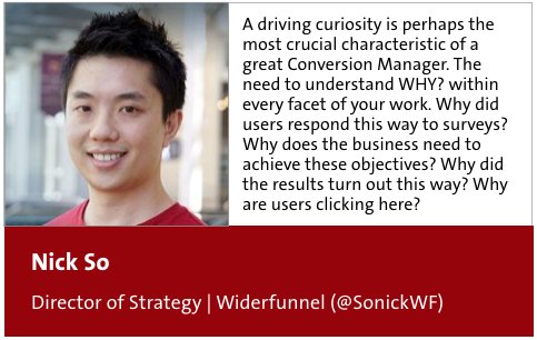 konversionsK's tweet photo. 👀  Stay curious! 

Bleibe als Conversion Manager immer neugierig und begib Dich auf die Suche nach dem "Warum"! >>https://t.co/U9wdluT56Z (@SonickWF) https://t.co/VvRVE68cOw