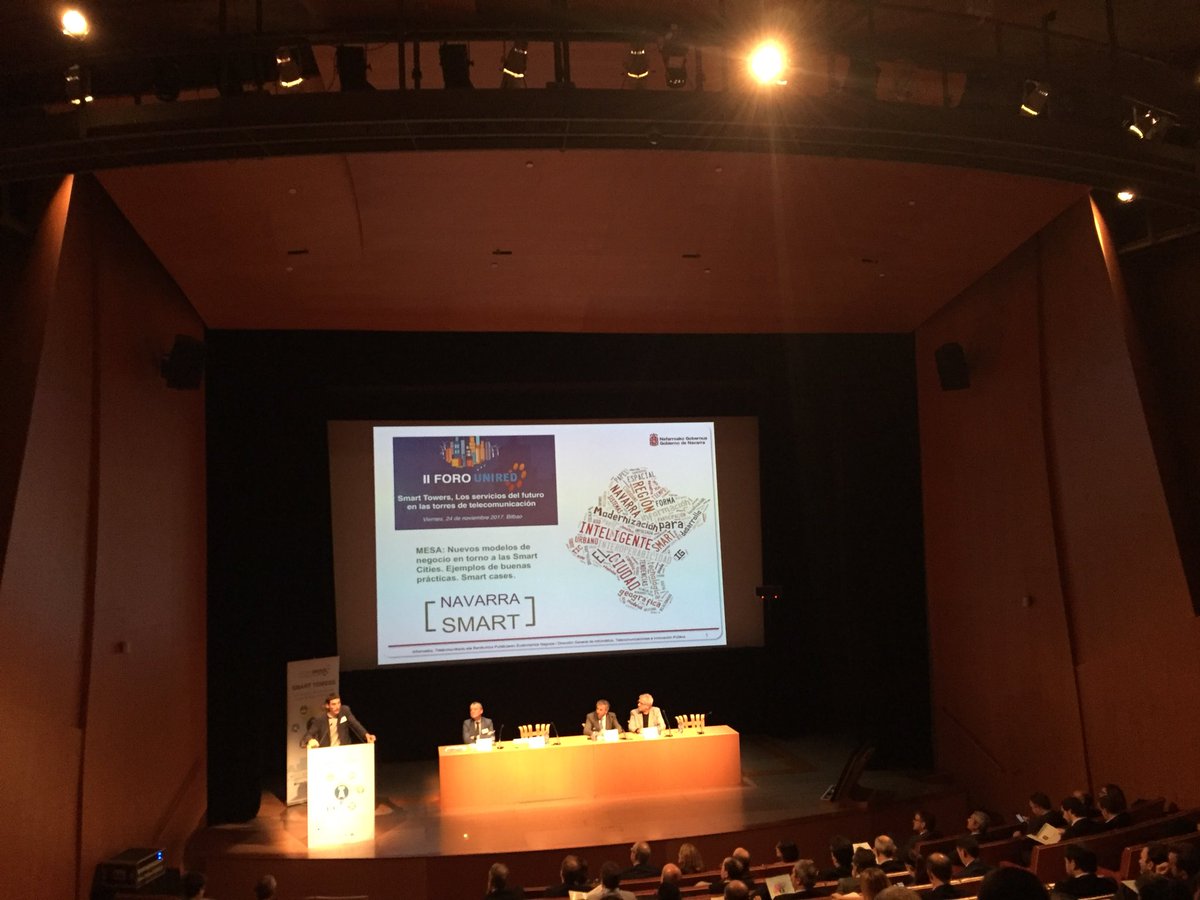 UNIREDasoc's tweet photo. Última mesa centrada en los nuevos modelos de negocio a las #Smartcities y #Smart cases #IIForoUnired #SmartTowers https://t.co/ed1jsXnkCW
