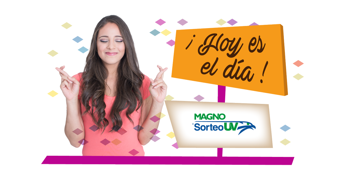 SorteosUV's tweet photo. ¡Por fin llegó el día! ¡Buena suerte! #MagnoSorteoUV #TuSueñoTuPremio https://t.co/kDybGFe8tt