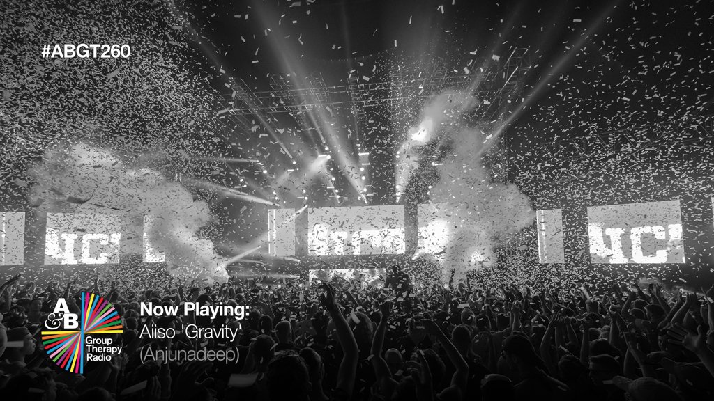 aboveandbeyond's tweet photo. 11. @aiisofuture's #Anjunadeep09 gem gets a spin on the show. Loving this one ‘Gravity’ (@Anjunadeep) https://t.co/eUqRYm23WG