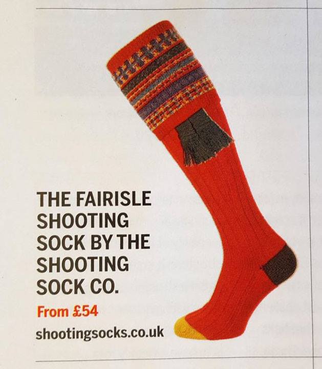 ShootingSocks's tweet photo. We are delighted and incredibly proud that our superfine Fairisle Merino Socks in Chianti have been featured in the @ShootingGazette Christmas Gift Guide https://t.co/OtJwYtibs7. #christmasgifts #shootingsocks #presents 😁🎄🎁 https://t.co/5olt13KrB7