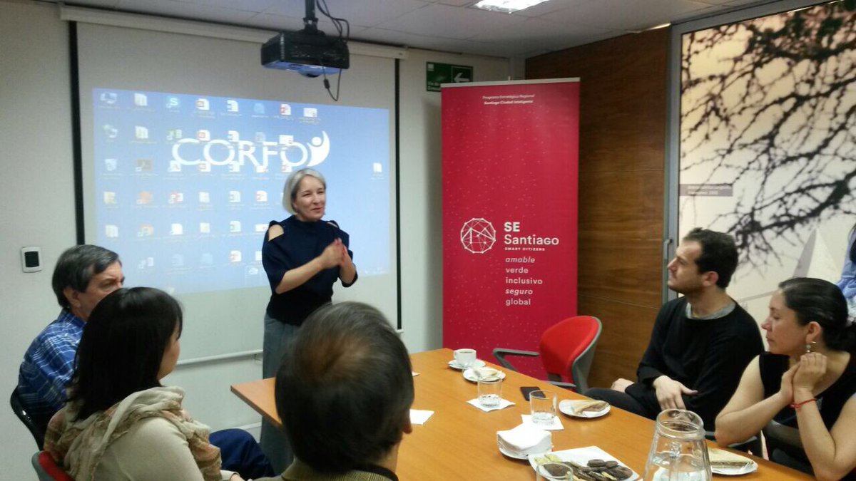 gloriamoya_cl's tweet photo. Arranca nuestro DemoDay en @corfo RM, prototipos de soluciones para la ciudad a través de #diseñodistribuido de curso PFC @FablabSantiago https://t.co/mWrhoAduEv