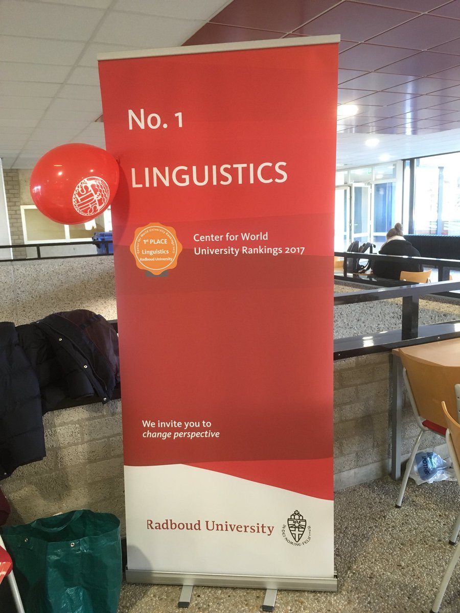 StuTS_official's tweet photo. We do like to boast a bit... But it also makes it easier to find us at the conference office. #62stuts @RU_Letteren @Radboud_Uni https://t.co/veejbrEK1f