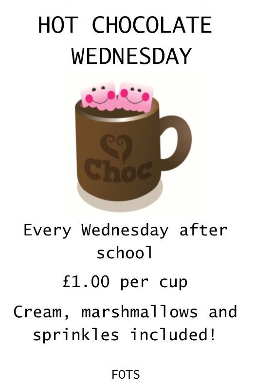 Another fab Hot Choc Wed! Thanks for all your continued support!!! Snowman marshmallows &amp; candy canes for December #school #tiffield #theforestfederation #chocolate