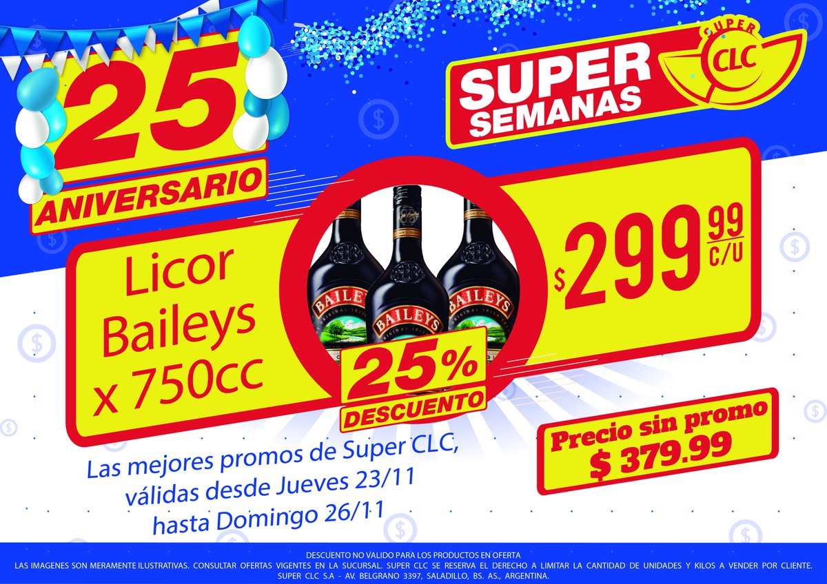 superclcok's tweet photo. #BuenViernes Despedimos la semana con las mejores ofertas 😀 #25Aniversario #SuperSemanas #SuperCLC #EstáMejorQueNunca #25Años https://t.co/VQQHqKOTgX