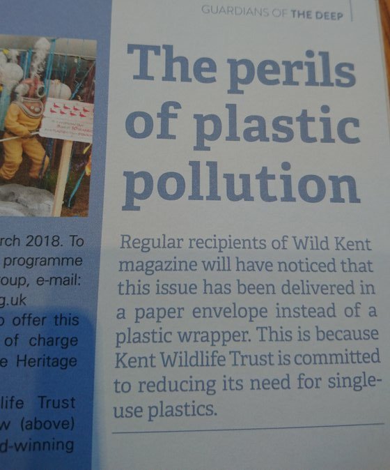 goldylocks_a's tweet image. Thumbs-up to @KentWildlife for trying to reduce its need for single use #plastic. #plasticpollution kills #thinkenvironment