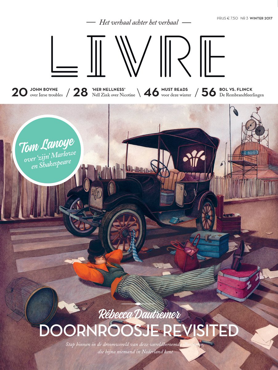 Het LIVRE Magazine winternummer is verschenen! 
Vol met leestips, recensies en schrijvers als Han Kang, Tom Lanoye, Chris Polanen, Rebecca Dautremer, Nell Zink, John Boyne, Elke Geurts en meer. 
Koop het tijdschrift op livremagazine.nl