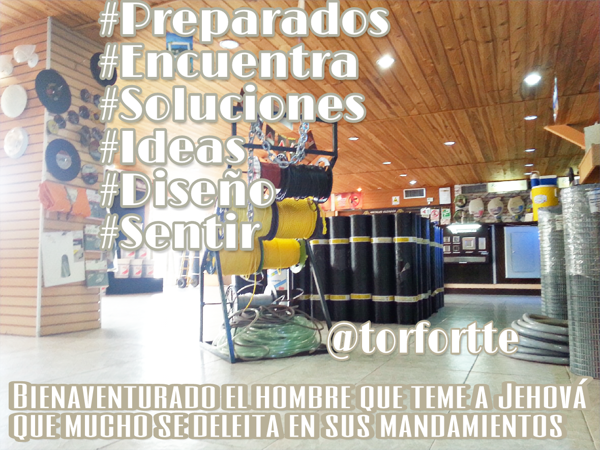 TorFortte's tweet image. #24Nov
Ya tiene listo cada detalle en su hogar
para disfrutar estos tiempos de compartir
con amigos y familia?
Le tenemos lo que esta necesitando
para #Renovar #Remodelar
#Asesoria #Herramientas #Materials 
Es Valioso querer Lo Mejor
asi que mereces excelencia