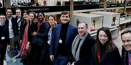wearebankable's tweet photo. This morning our CEO Eric, together with the speakers from #HECFinTech had breakfast with interesting #FinTech's in Paris, at the world largest startup campus Station F. Thank you for inspiring talks! https://t.co/sjZgDDj8LG