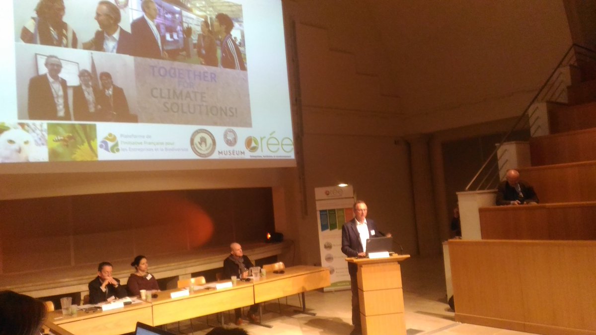 assoOREE's tweet photo. ,@CFromageot sustainable development director at @YvesRocherFR & président of a working group in ORÉE : "cities and #compagnies are essential actors of the territories transformation" #biodiversity #GPBB of the @CBDNews https://t.co/IOSzTbtGhn