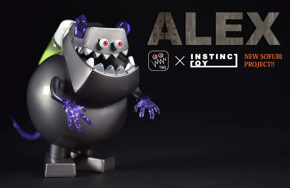 INSTINCTOY ALEX T9G ソフビ T9G × INSTINCTOY ソフビプロジェクト第2弾!!＞ 『ALEX』の