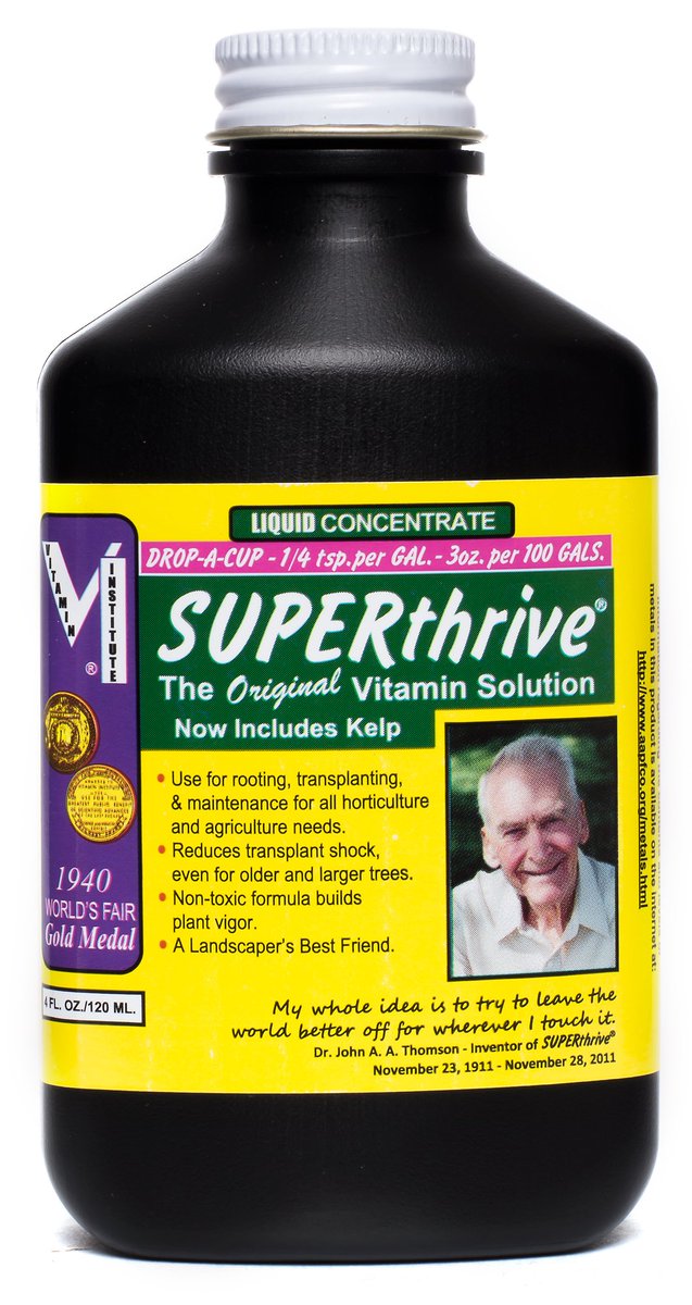 Take the stress out of #transplanting and see some luscious growth with the classic @SUPERthrive_Vi vitamin supplement in any #growroom or #greenhouse