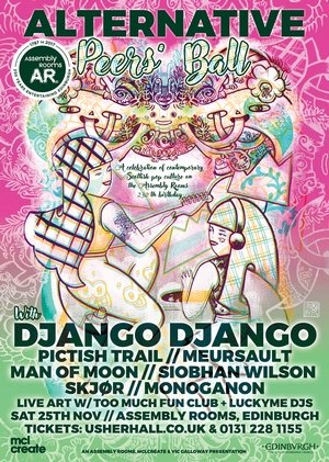 Celebrate the <a href="/ARedinburgh/">Assembly Rooms Edinburgh</a>  230th birthday with a brilliant lineup of Scottish pop culture on Sat 25 Nov at 6.30pm / Tickets £25.