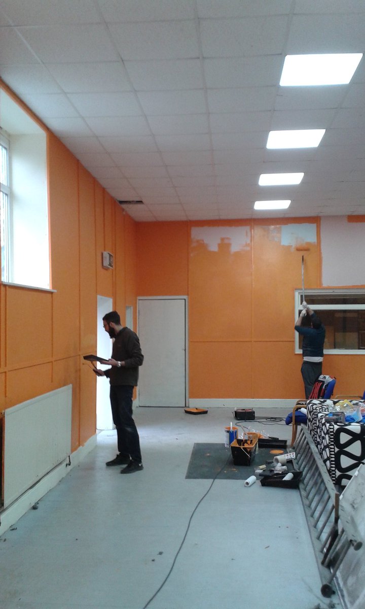 Almost done,  amazing what you can get done in a morning with a bit of community spirit