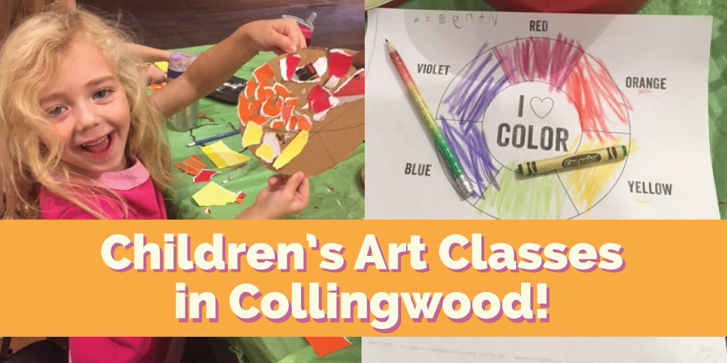 MagicOfChildren's tweet photo. TOMORROW our next session of children’s art classes starts! Make something for our art show at the Collingwood Public Library. It’s the largest children’s art show in the country! https://t.co/ayLrJEDC0u https://t.co/1I0yy7rj8B