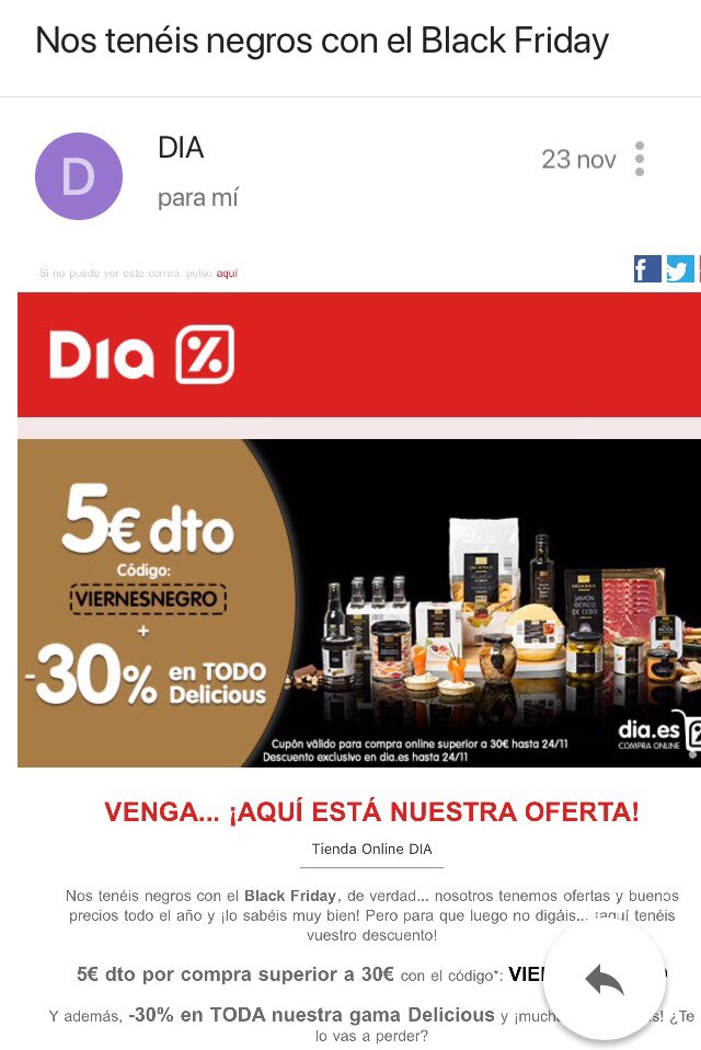 evarraquel's tweet photo. Muy fan del tono de comunicación de @DIA_Esp https://t.co/PLKpJbZHk3