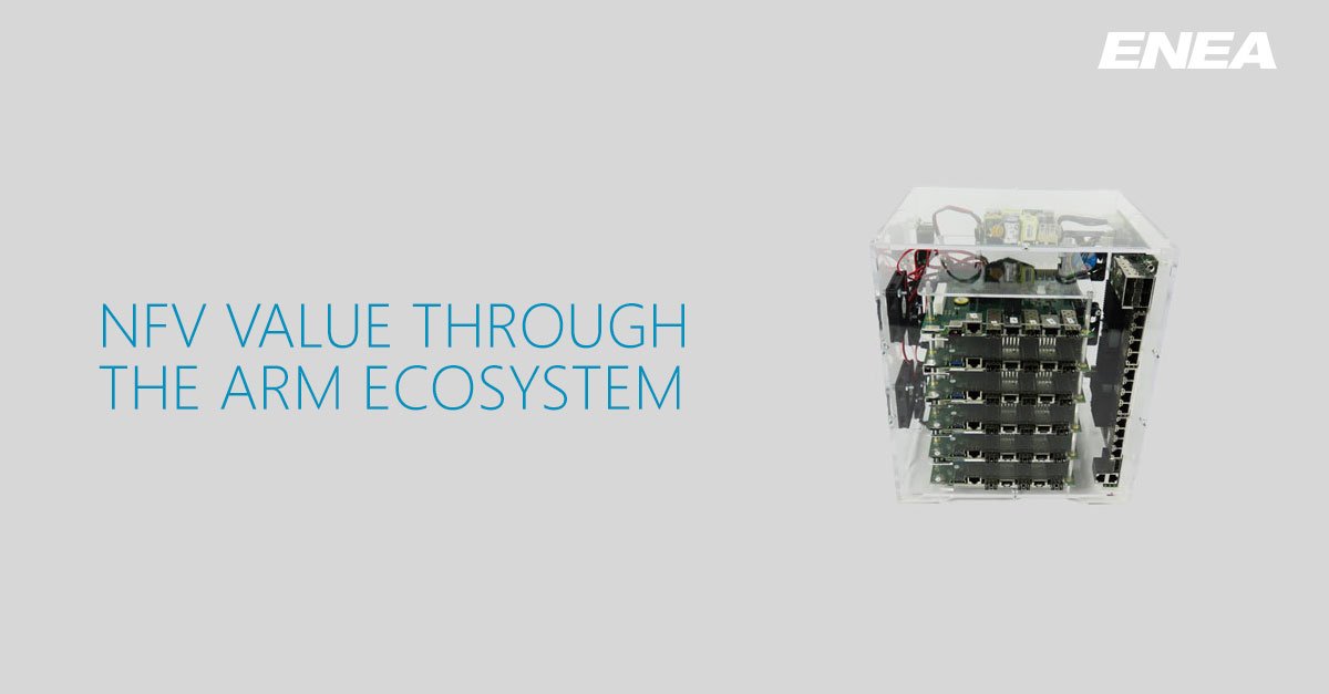 EneaAB's tweet photo. Blog post about optimizing NFV cost, performance &amp; power with the @Arm ecosystem. https://t.co/DXgYXBVkox #arm #aidc #worksonarm https://t.co/G78M2BFkK1