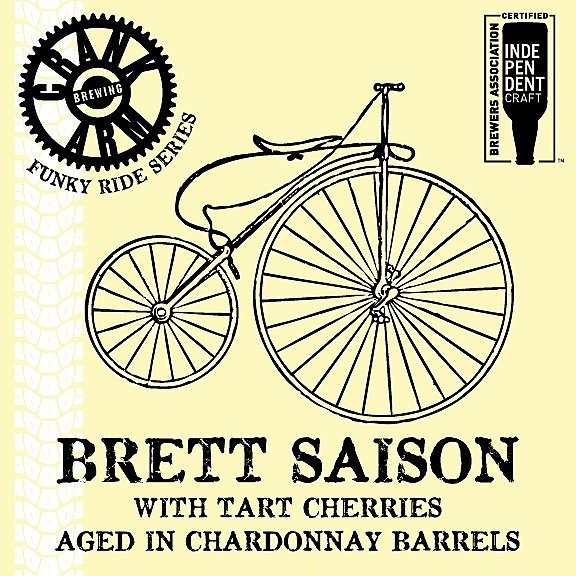 CrankArmBrew's tweet photo. TODAY IS BRETT FRIDAY!
11.24.17 2PM
Black Friday Bottle Release
Funky Ride Brett Saison Cherry
https://t.co/hqNGh0qWjv
Our award winning Brett Saison is back in 500ml bottles. This year we have added twice the amount of fruit.
#crankarmbrewing #funkyride #brettsaison https://t.co/1OzLseCqrg